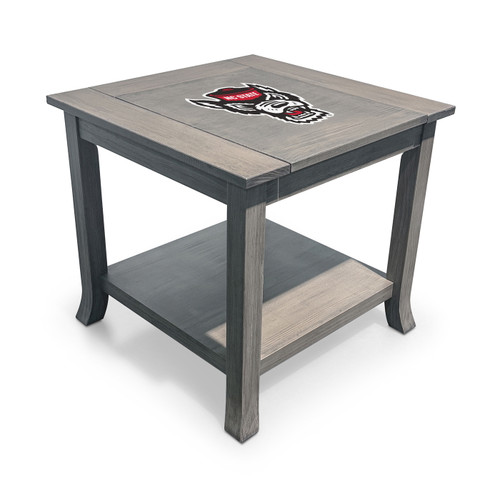 North Carolina State Wolfpack Game Day Side Table