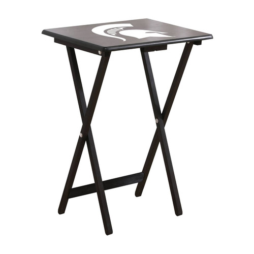 Michigan State Spartans TV Trays W/Stand