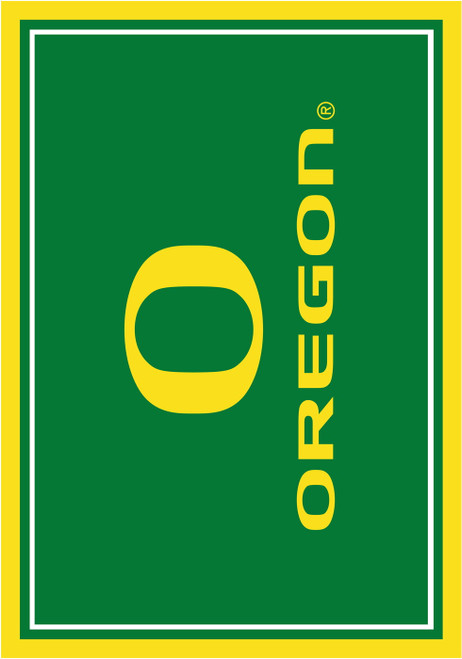 Oregon Ducks 3' x 4' Entry Rug