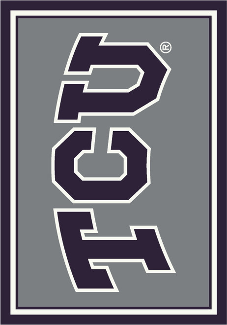 Texas Christian Horned Frogs 3' x 4' Entry Rug