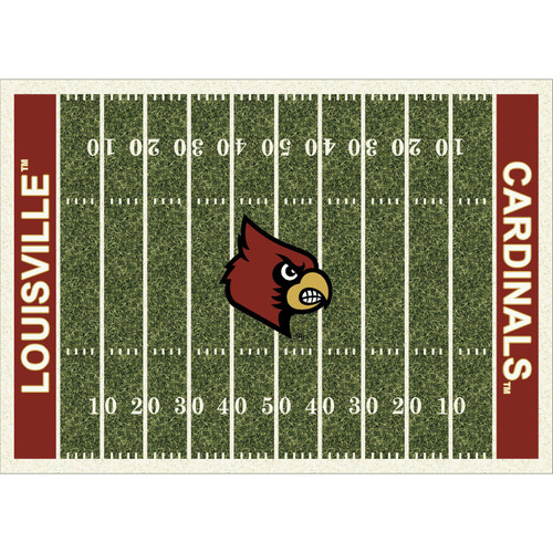 Louisville Cardinals Homefield Area Rug