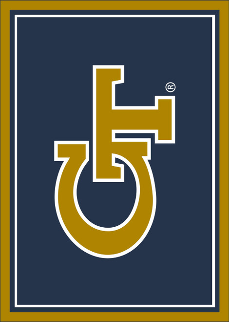 Georgia Tech Yellow Jackets Spirit Area Rug