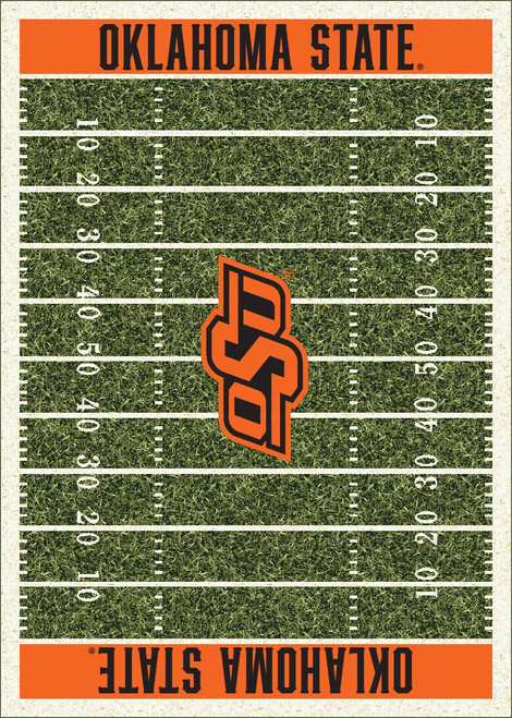 Oklahoma State Cowboys Homefield Area Rug