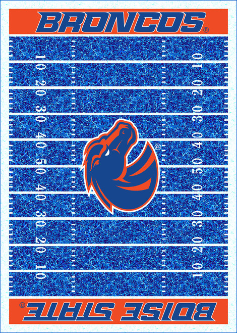 Boise State Broncos Homefield Area Rug