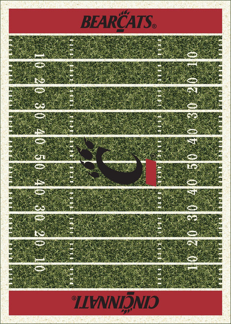 Cincinnati Bearcats Homefield Area Rug