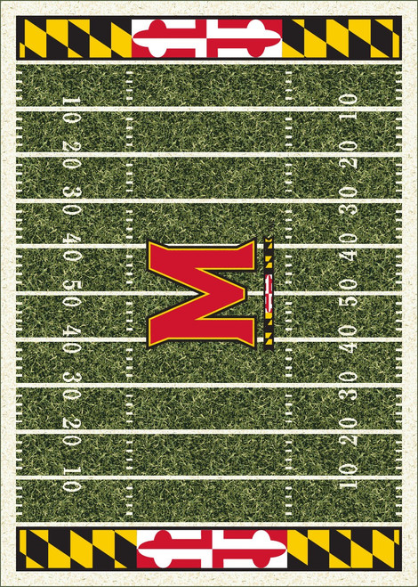 Maryland Terrapins Homefield Area Rug
