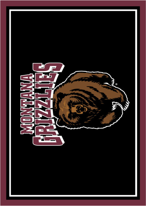 Montana Grizzlies Spirit Area Rug