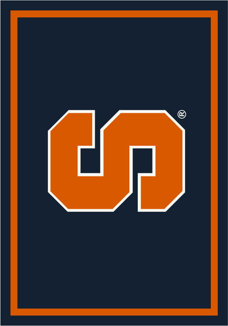 Syracuse Orange Spirit Area Rug