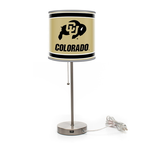 Colorado Buffaloes Chrome Lamp