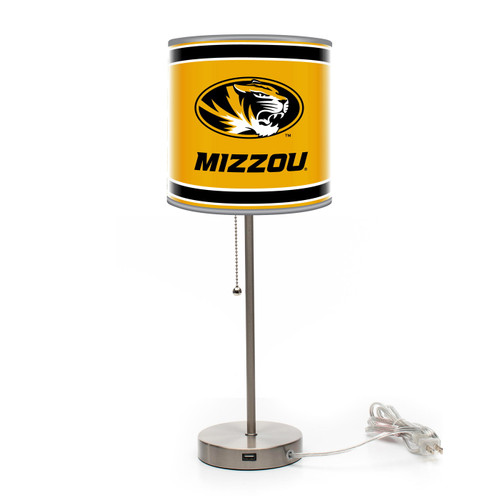 Missouri Tigers Chrome Lamp