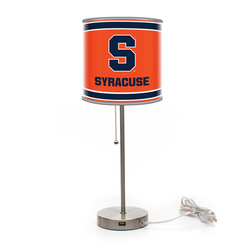 Syracuse Orange Chrome Lamp