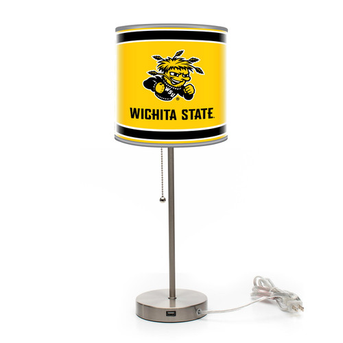 Wichita State Shockers Chrome Lamp