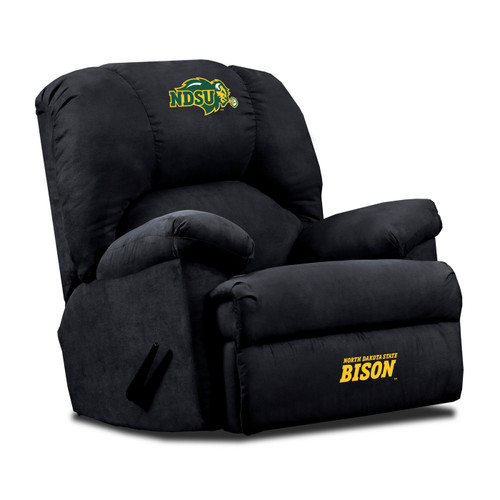 North Dakota State Bison Black GM Recliner