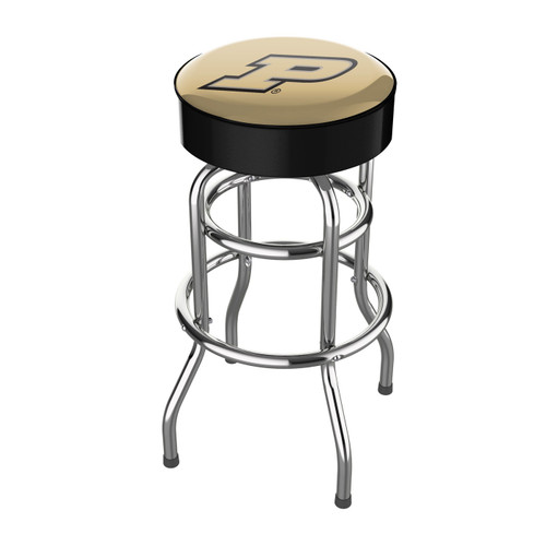 Purdue Boilermakers  Chrome Bar Stool