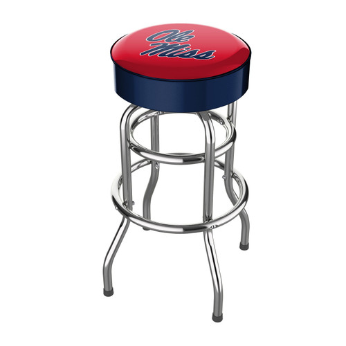 Mississippi Rebels Chrome Bar Stool