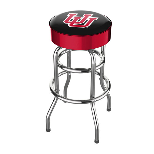 Utah Utes Chrome Bar Stool
