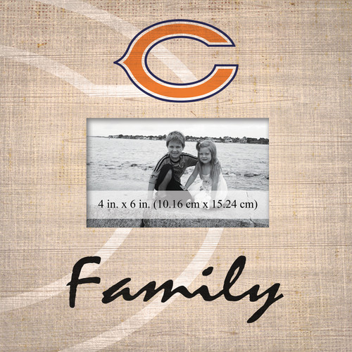 Chicago Bears Family Picture Frame