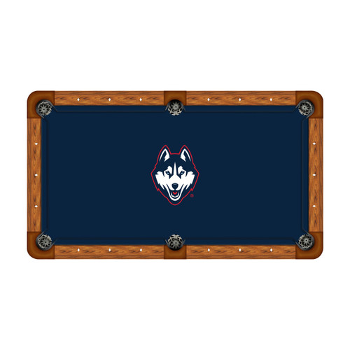 UConn Huskies Logo Pool Table Cloth
