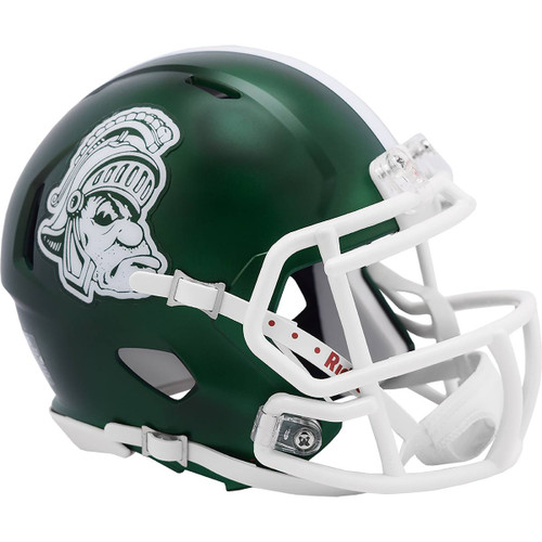 Michigan State Spartans Riddell Speed Mini Gruff Sparty Football Helmet