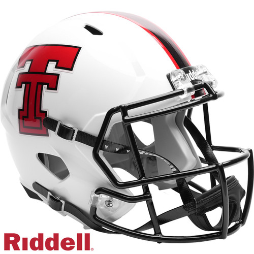 Texas Tech Red Raiders Riddell Speed Collectible White 2026 Football Helmet