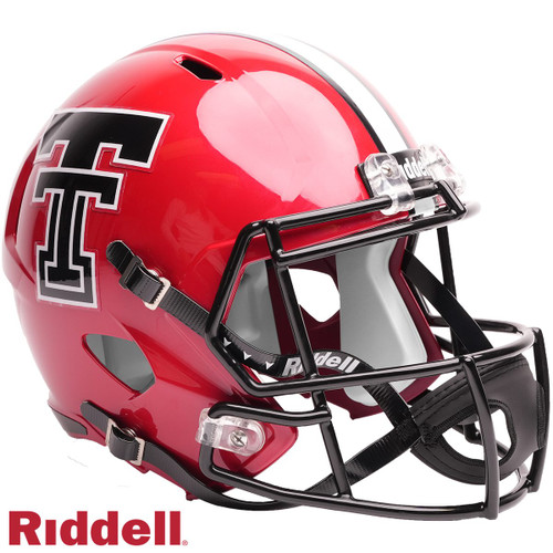 Texas Tech Red Raiders Riddell Speed Collectible 2026 Red Football Helmet
