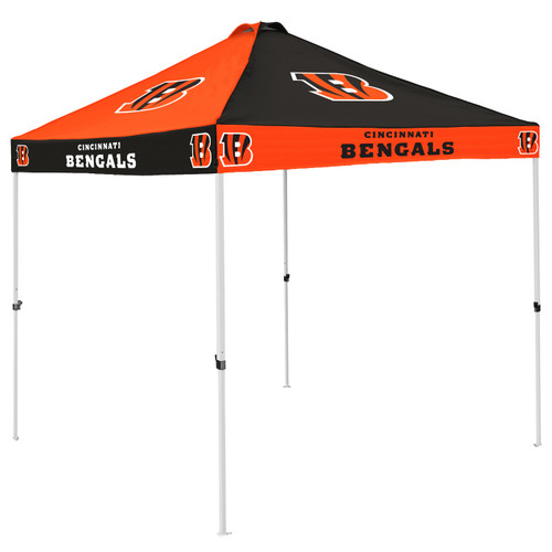 Cincinnati Bengals 9' x 9' Checkerboard Tailgate Canopy Tent