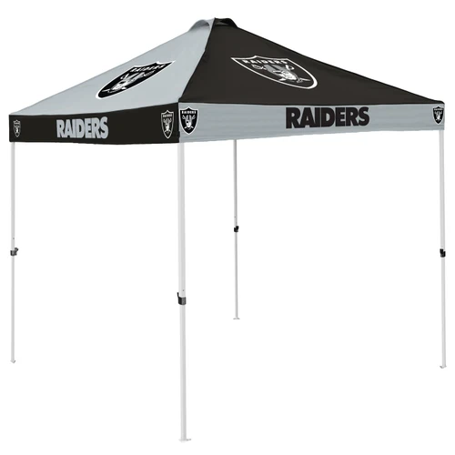 Las Vegas Raiders 9' x 9' Checkerboard Tailgate Canopy Tent