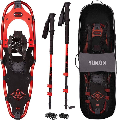 Yukon Charlie's Advanced Spin 9" x 30" Snowshoe Kit