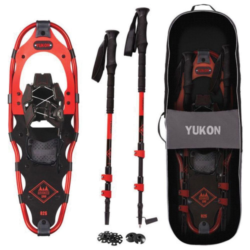 Yukon Charlie's Advanced Spin 8" x 21" Snowshoe Kit