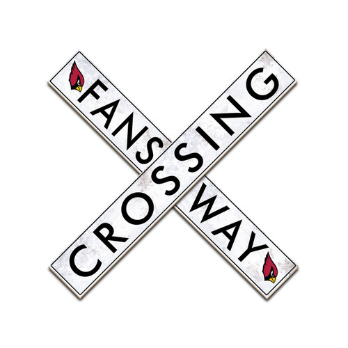 Arizona Cardinals 24" Fans Way Crossing Wall Art