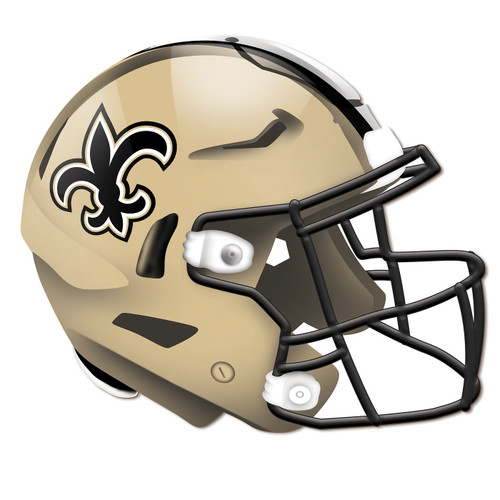 New Orleans Saints Authentic Helmet Cutout Sign