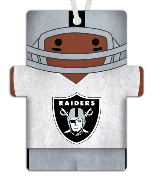 Las Vegas Raiders Football Player Ornament