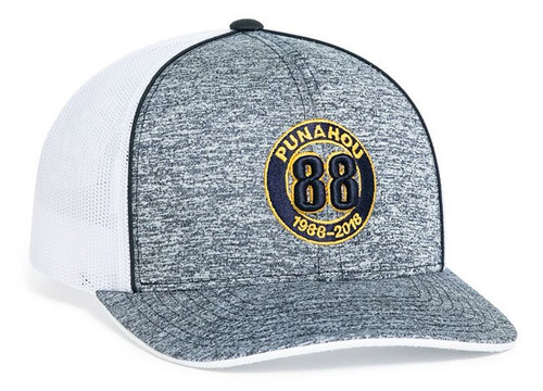 Pacific Headwear Aggressive Heather Custom Snapback Trucker Hat