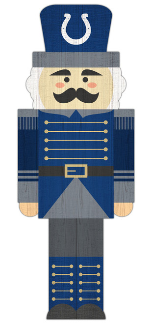 Indianapolis Colts 31" Nutcracker Leaner