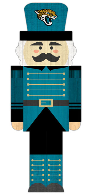 Jacksonville Jaguars 31" Nutcracker Leaner