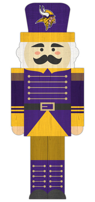 Minnesota Vikings 31" Nutcracker Leaner