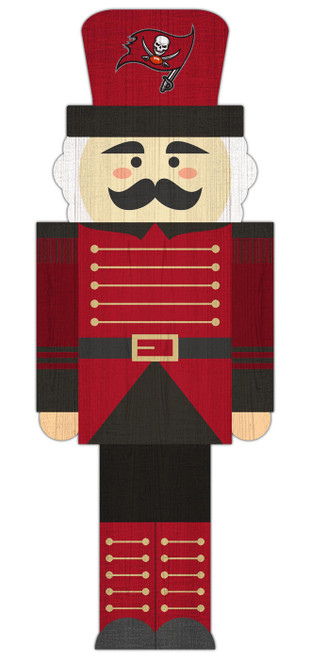 Tampa Bay Buccaneers 31" Nutcracker Leaner