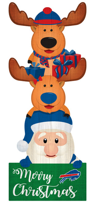 Buffalo Bills 31" Santa Stack Leaner