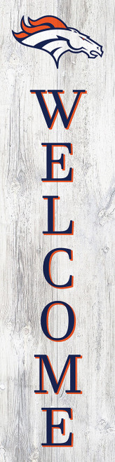 Denver Broncos 48" Welcome Leaner