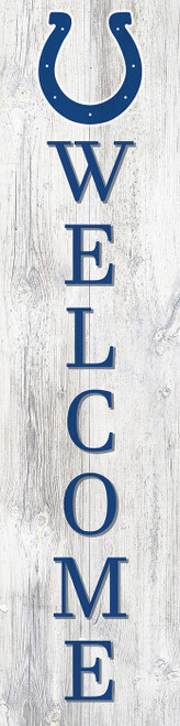 Indianapolis Colts 48" Welcome Leaner