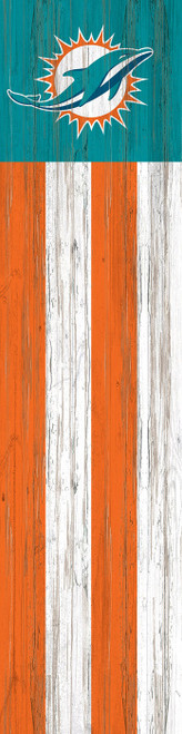 Miami Dolphins 48" Flag Leaner