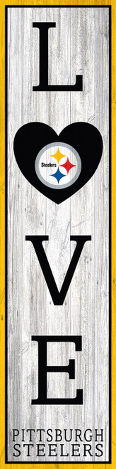 Pittsburgh Steelers 24" Love Leaner