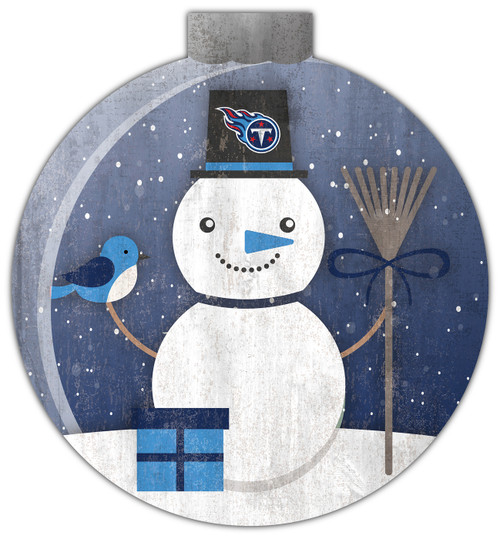 Tennessee Titans 12" Snow Globe Wall Art