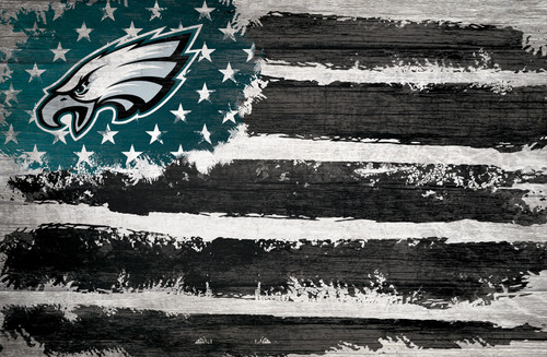 Philadelphia Eagles 17" x 26" Flag Sign