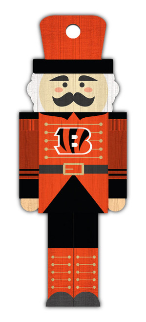 Cincinnati Bengals Nutcracker Ornament