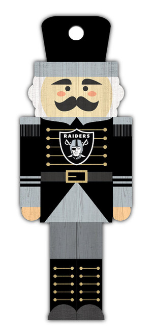 Las Vegas Raiders Nutcracker Ornament