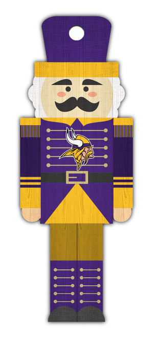 Minnesota Vikings Nutcracker Ornament