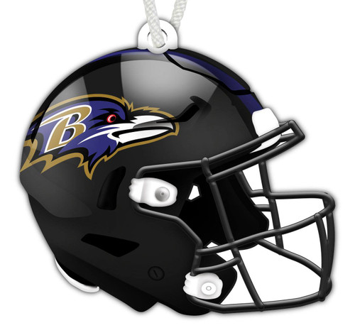 Baltimore Ravens Helmet Ornament