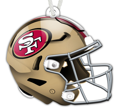 15oz White Helmet Mug | San Francisco 49ers