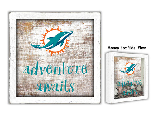 Miami Dolphins Adventure Awaits Money Box